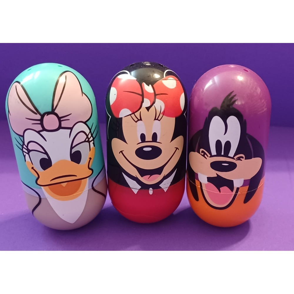 3 Vintage 2005 Kelloggs Disney Goofy #23 Daisy Duck #13 Minnie Mouse #33 Wobbler